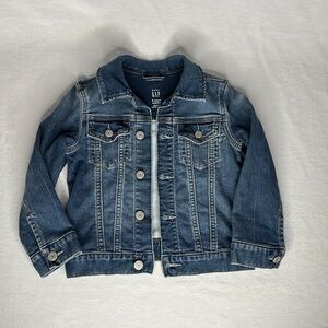 BABY GAP SIZE 4T classic blue jean jacket